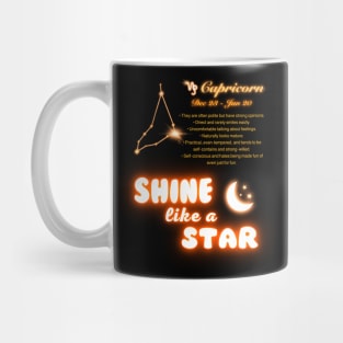 Shine Like A Star - Capricorn Mug